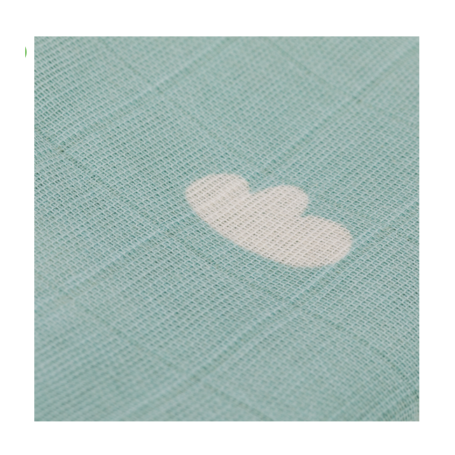 Scutece din muselina dots, 50% bambus si 50% bumbac, 3/set 75x75 cm Fillikid