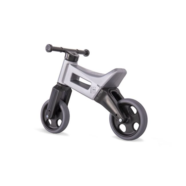 Bicicleta fara pedale Funny Wheels RIDER SPORT 2 in 1 Grey PMIC8595557508731