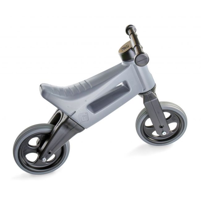 Bicicleta fara pedale Funny Wheels RIDER SPORT 2 in 1 Grey PMIC8595557508731