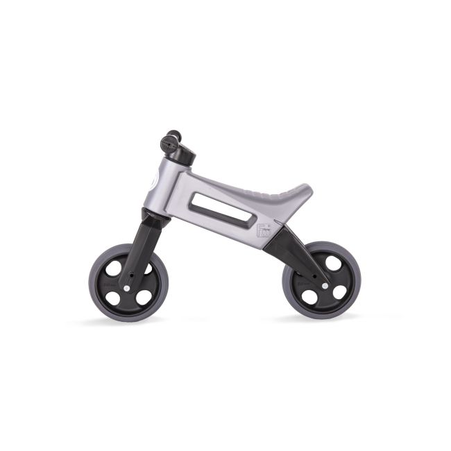 Bicicleta fara pedale Funny Wheels RIDER SPORT 2 in 1 Grey PMIC8595557508731