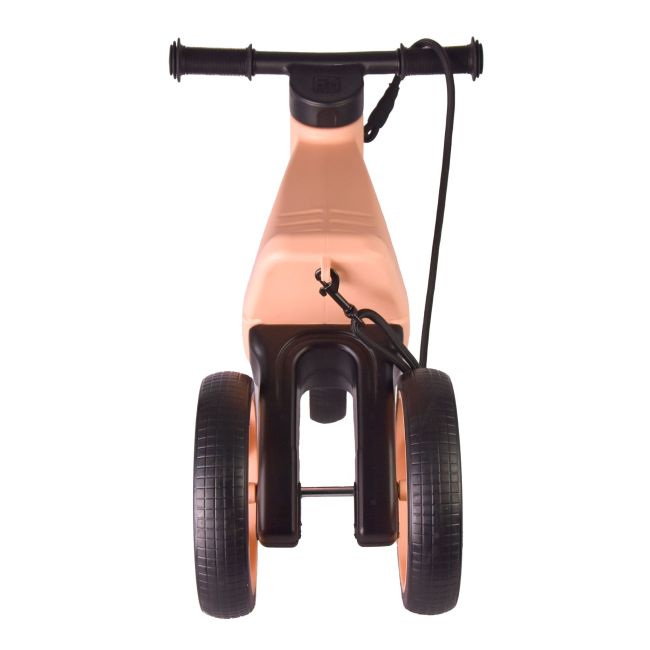 Bicicleta fara pedale Funny Wheels Rider SuperSport 2 in 1 Pastel Apricot PMICFWR-SS-PAPR
