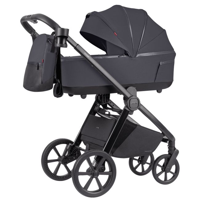 Carucior 2 in 1 Carrello Omega Plus, protectie UV SPF 50, 2 in 1 Meteor Grey PMICCRL-6540/01-MEGREY