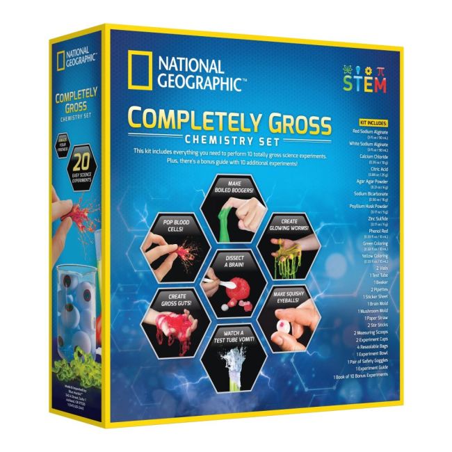 National Geographic - Kit creativ experimente chimice ARTNG22596
