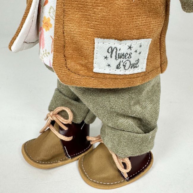 Papusa Nines D'Onil, Colectia Little Mio, Afro, 23 cm