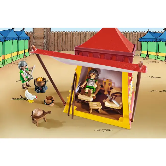 Playmobil - Asterix Cortul legionarilor ARTPM71829