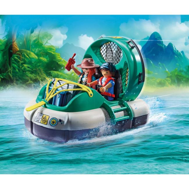 Playmobil - Brachiosaurus si hovercraft Playmobil ARTPM71819