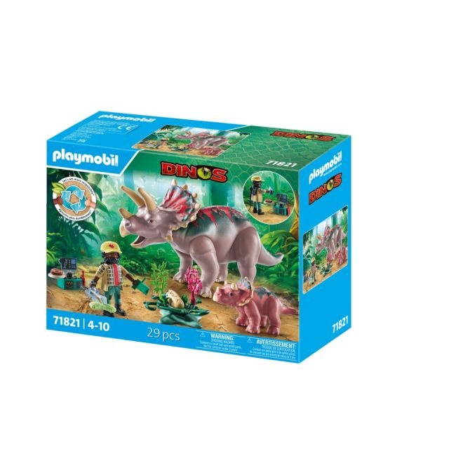 Playmobil - Familia Triceratops ARTPM71821
