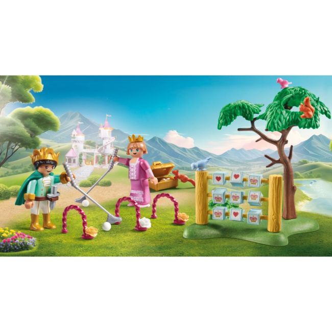 Playmobil - Gradina castelului cu jocuri regale ARTPM71849