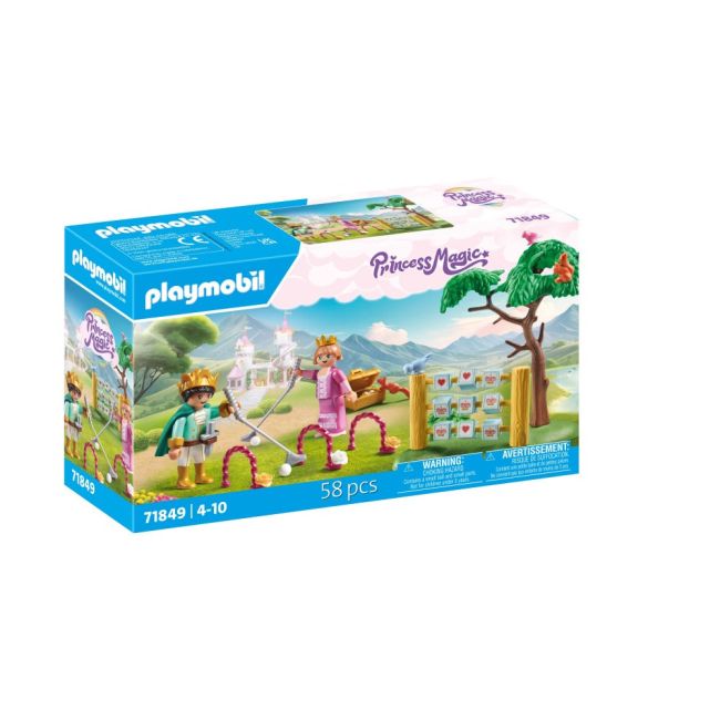 Playmobil - Gradina castelului cu jocuri regale ARTPM71849