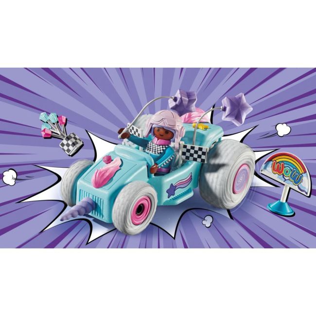 Playmobil - Kart pullback unicorn ARTPM71635