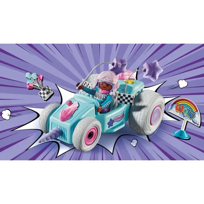 Playmobil - Kart pullback unicorn ARTPM71635