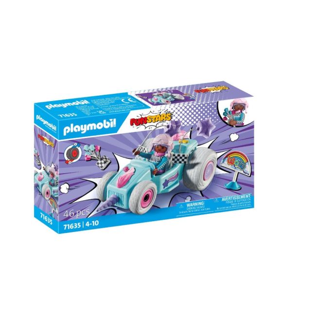 Playmobil - Kart pullback unicorn ARTPM71635