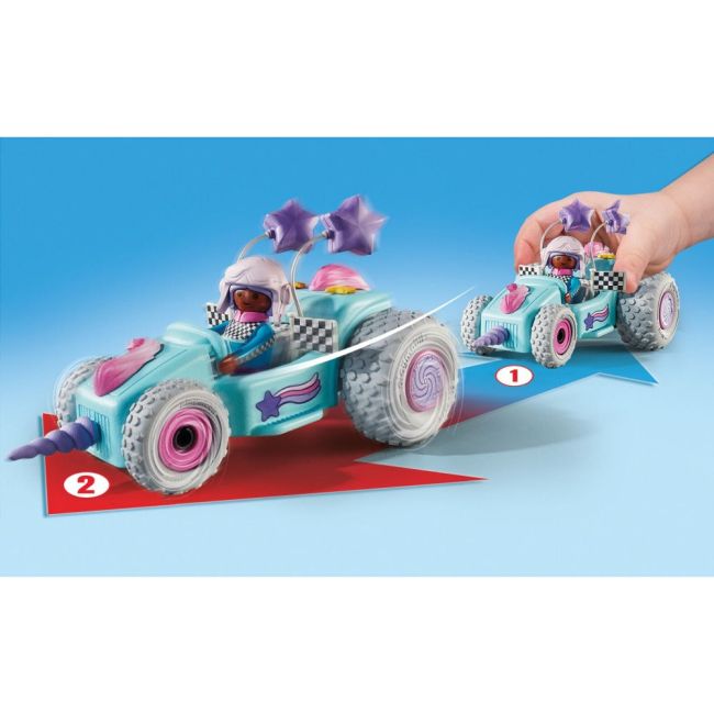 Playmobil - Kart pullback unicorn ARTPM71635