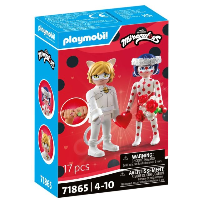 Playmobil - Miraculous Nunta visurilor cu Ladybug si Cat Noir ARTPM71865