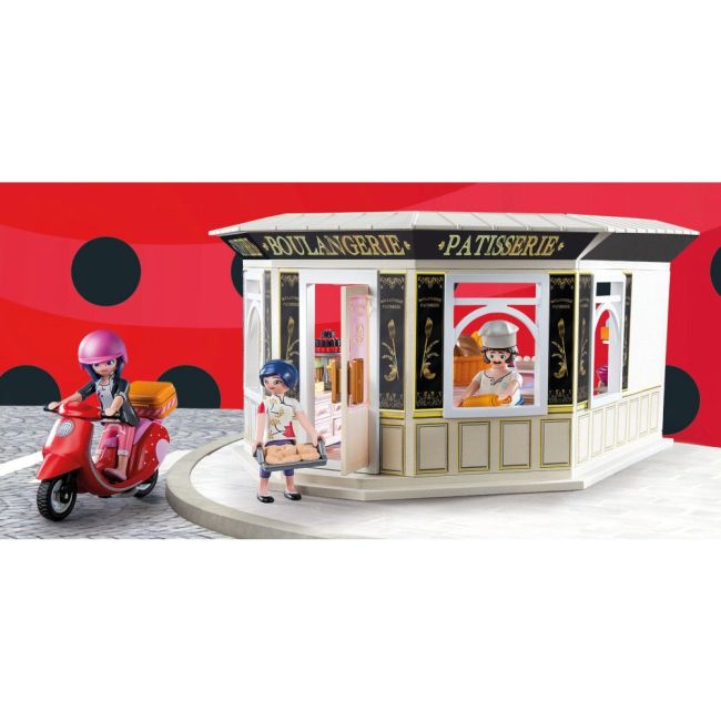 Playmobil - Miraculous Plimbare cu scuterul prin Paris ARTPM71864