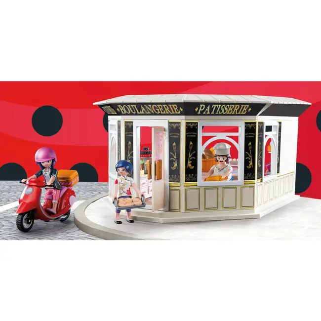 Playmobil - Miraculous Plimbare cu scuterul prin Paris ARTPM71864