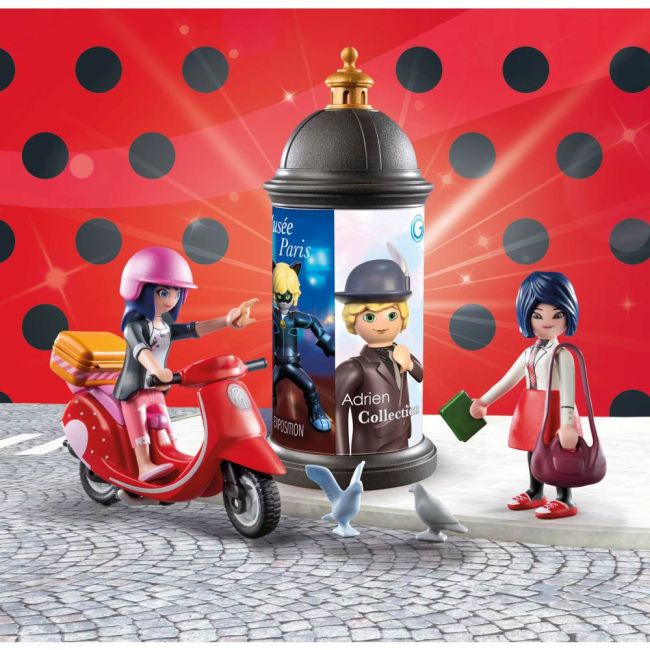 Playmobil - Miraculous Plimbare cu scuterul prin Paris ARTPM71864