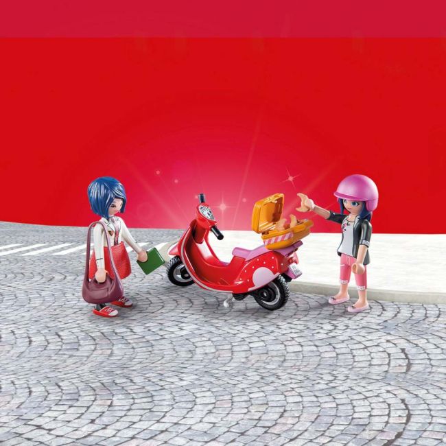 Playmobil - Miraculous Plimbare cu scuterul prin Paris ARTPM71864