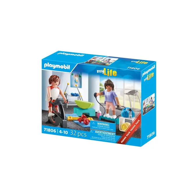 Playmobil - Promo Pack Antrenament de fitness ARTPM71806