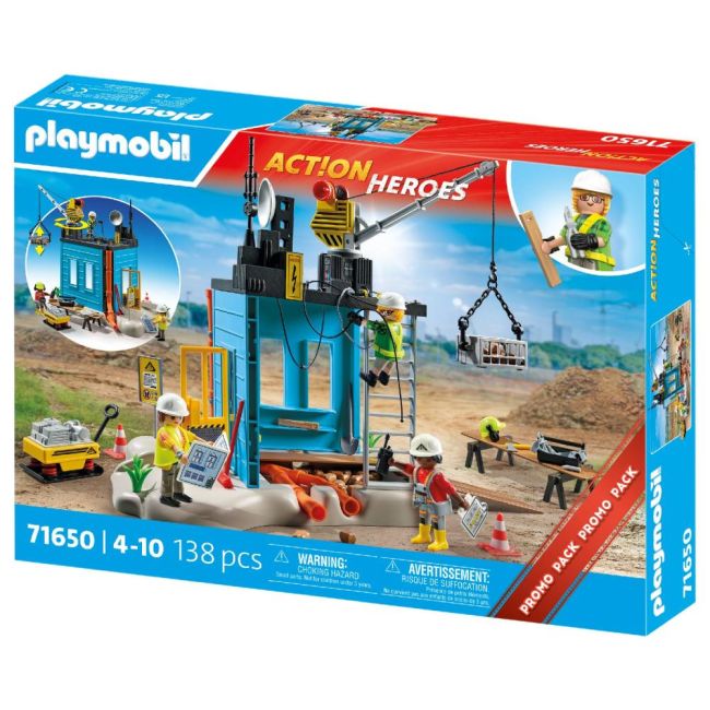 Playmobil - Promo pack santier de constructii ARTPM71650
