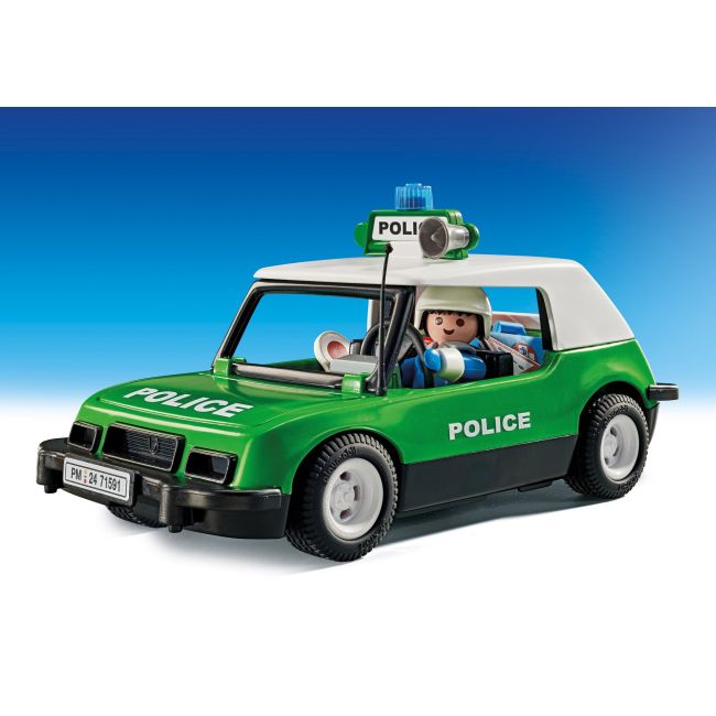 Playmobil-MASINUTA CLASICA DE POLITIE ARTPM71591