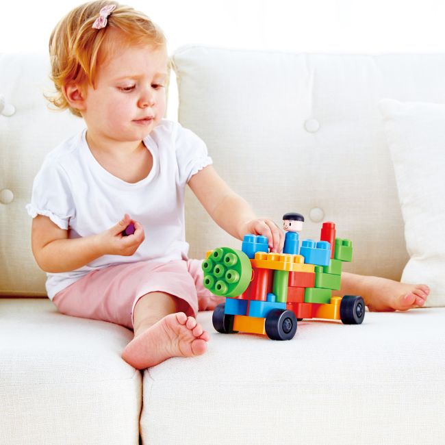 PolyM - Kit de constructie creativ de jucarie (25 piese)