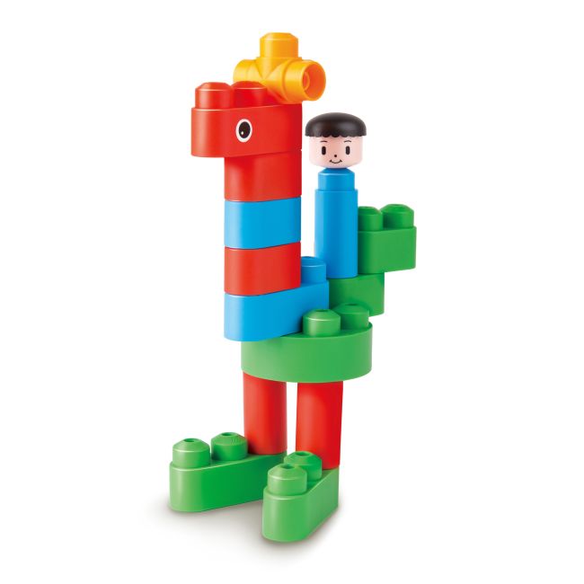 PolyM - Kit de constructie creativ de jucarie (25 piese)