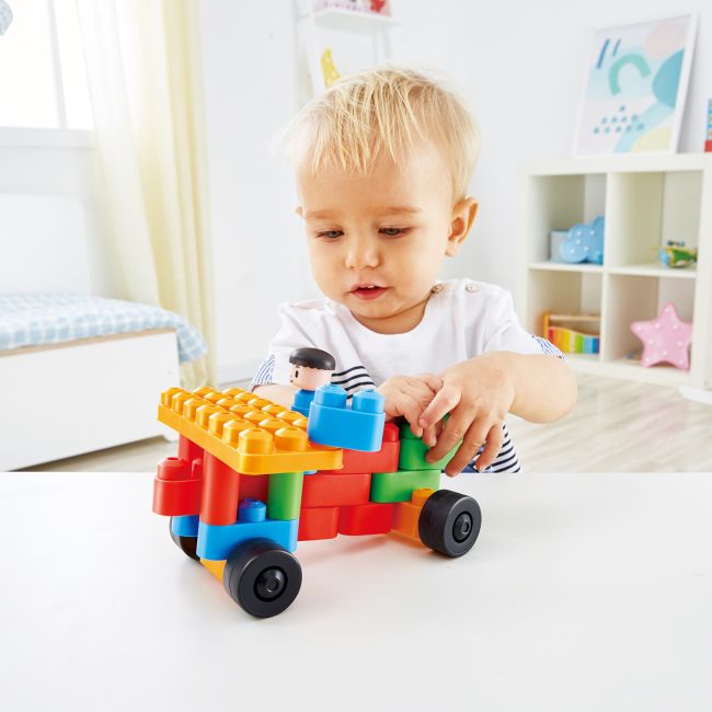 PolyM - Kit de constructie creativ de jucarie (25 piese)