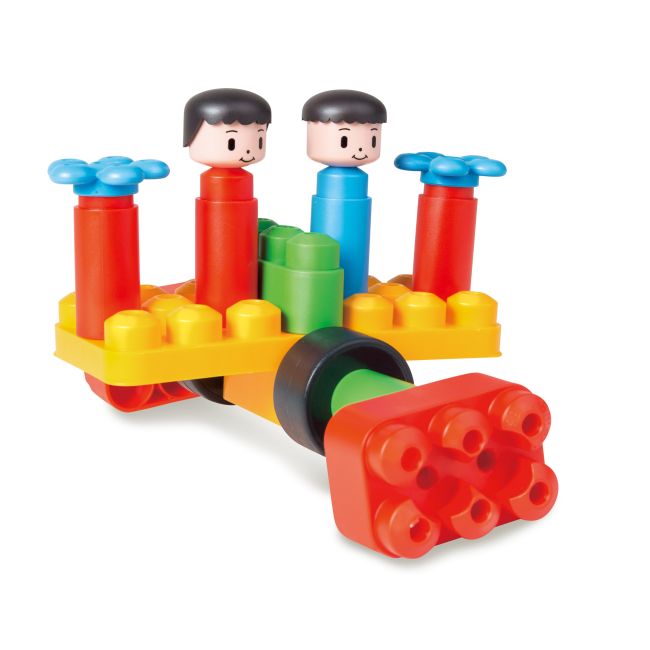 PolyM - Kit de joaca pentru aventura pentru copii (110 piese)