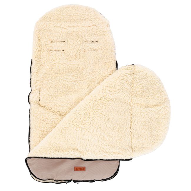 Sac de iarna de lana impermeabil Nativo Winter 85x40 cm Cappuccino PMICNAT-W/104-05