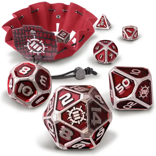 Set Zaruri Metalice Collector s Edition Red DnD ERFENTTDM7520RDEW