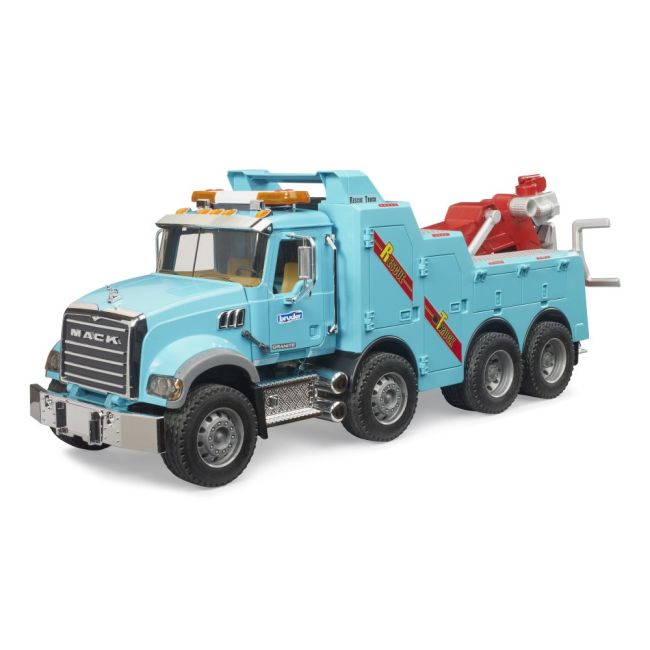 Bruder Camion MACK Granite pentru tractari grele cu lumina si sunet ARTBR02831