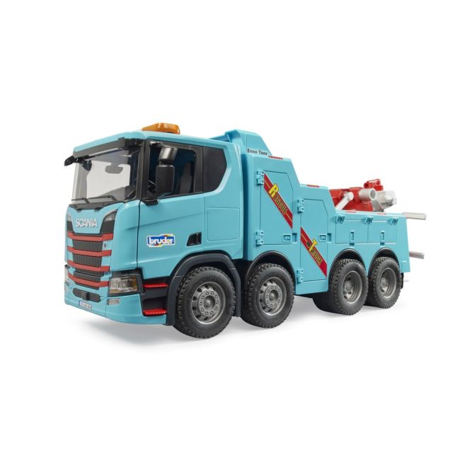 Bruder Camion Scania Super 560R pentru tractari grele cu lumina si sunet ARTBR03553