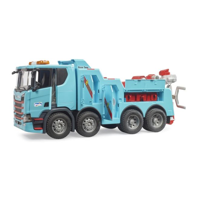 Bruder Camion Scania Super 560R pentru tractari grele cu lumina si sunet ARTBR03553