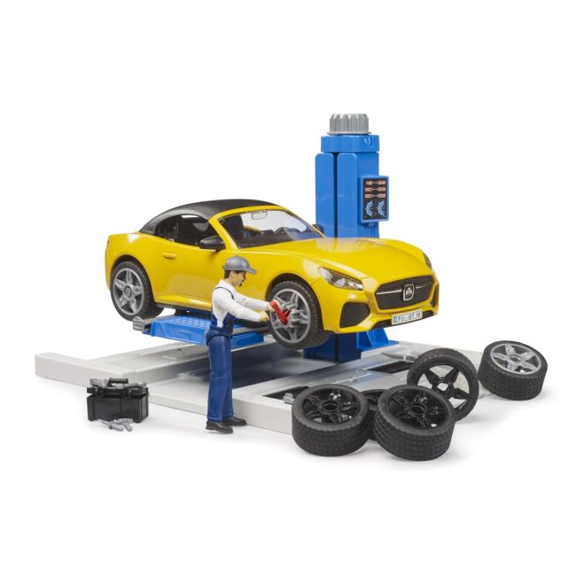 Bruder Service auto cu decapotabila sport ARTBR62112