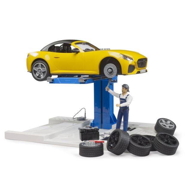 Bruder Service auto cu decapotabila sport ARTBR62112