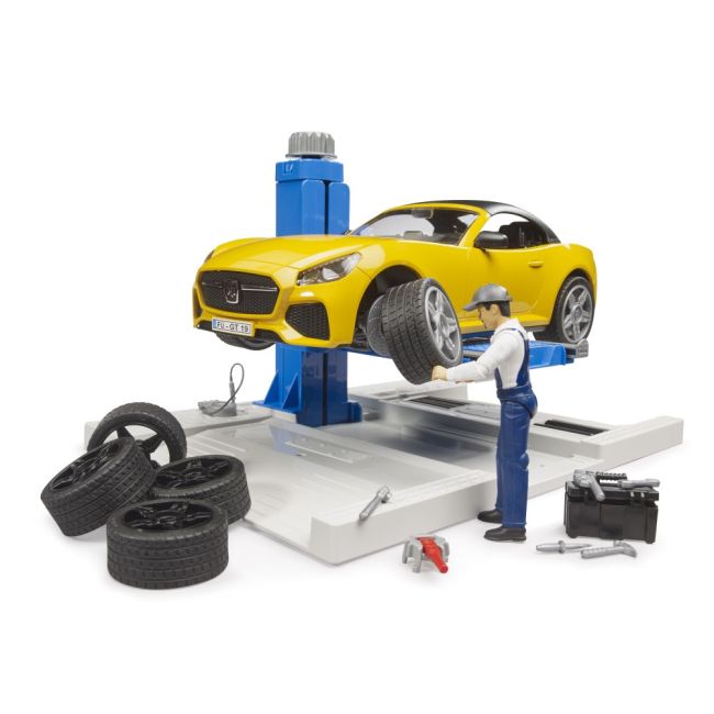 Bruder Service auto cu decapotabila sport ARTBR62112