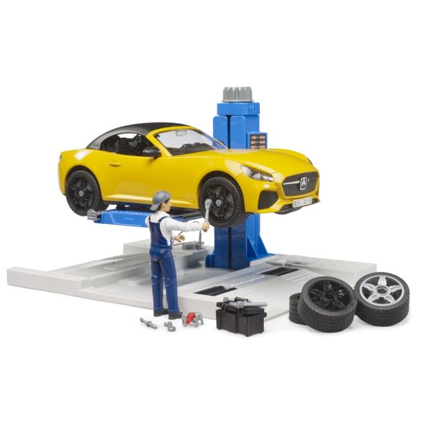 Bruder Service auto cu decapotabila sport ARTBR62112