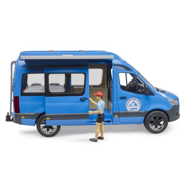Bruder Sprinter Camping Mercedes Benz cu sofer si accesorii ARTBR02684