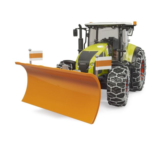 Bruder Tractor Claas Axion 950 cu lanturi de zapada si lama de plug ARTBR03018
