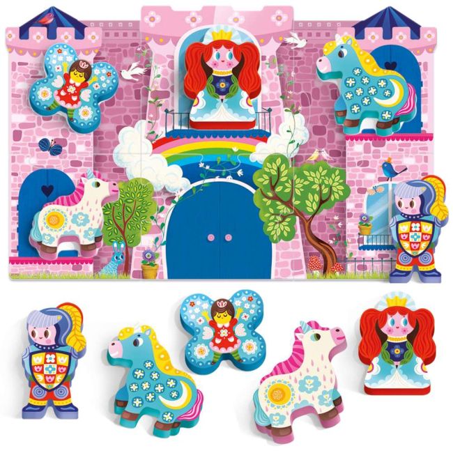 Headu - Montessori primul meu puzzle cu unicorni ARTHE56987