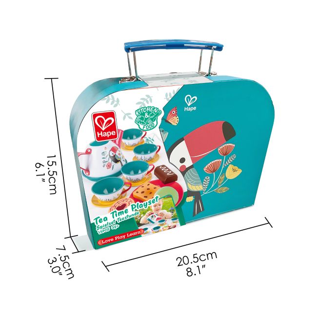 Jucarie - Set de ceai cu valiza (15 piese)