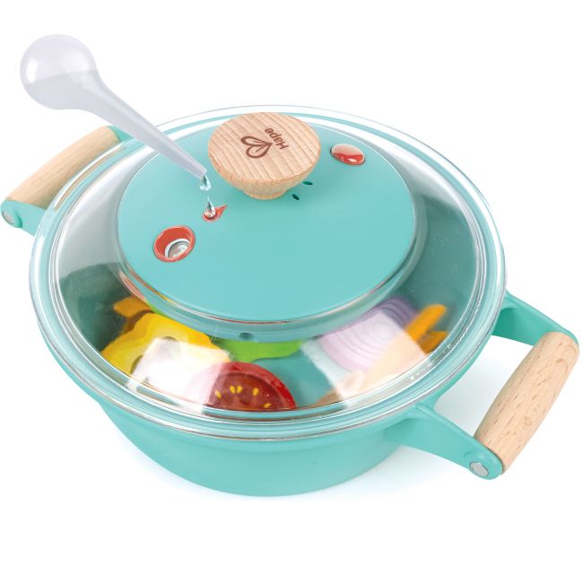 Jucarie - Set de gatit alimente la aburi (16 piese)