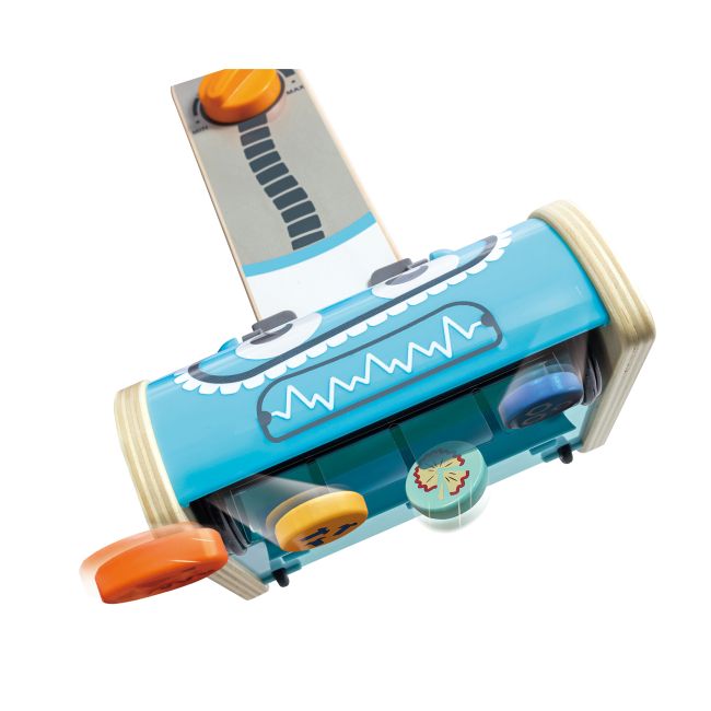 Jucarie din lemn - Set aspirator (7 piese)