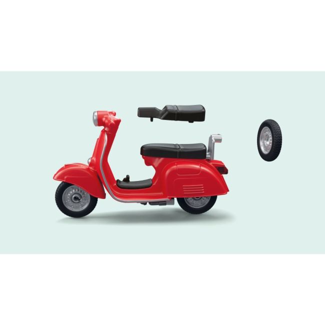 Playmobil - Atelier cu vespa rosie ARTPM71620