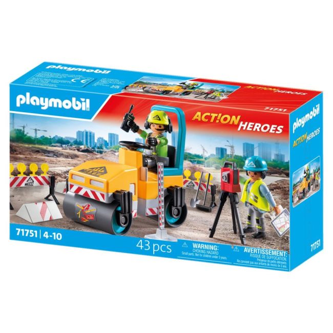 Playmobil - Compactor asfalt Playmobil ARTPM71751
