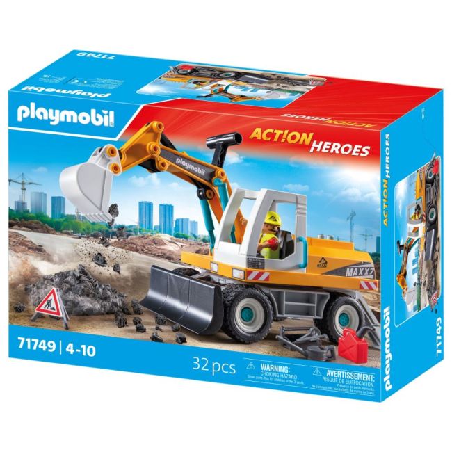 Playmobil - Excavator mare Playmobil ARTPM71749