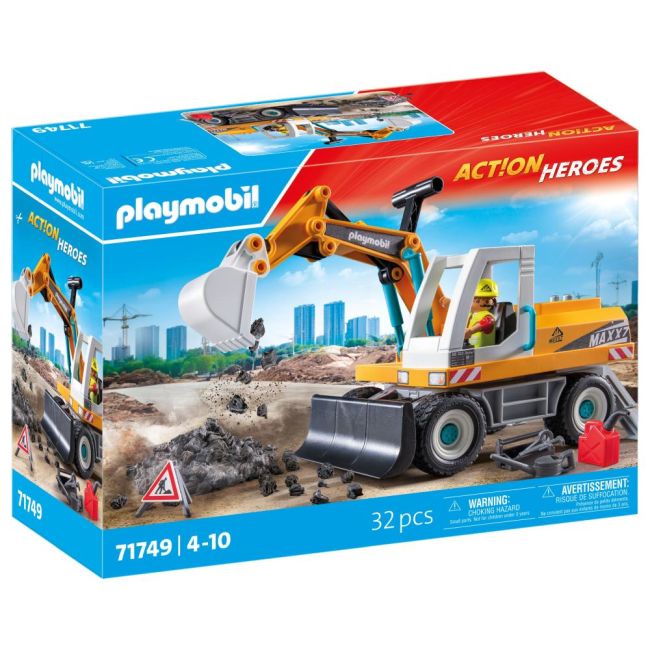Playmobil - Excavator mare Playmobil ARTPM71749