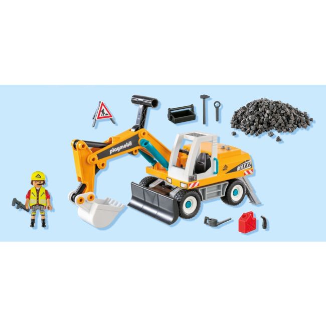 Playmobil - Excavator mare Playmobil ARTPM71749