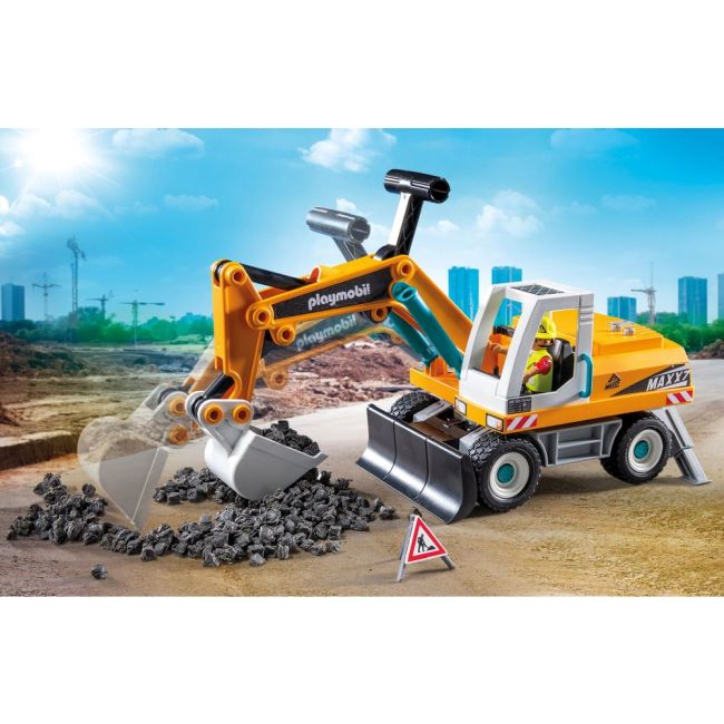 Playmobil - Excavator mare Playmobil ARTPM71749